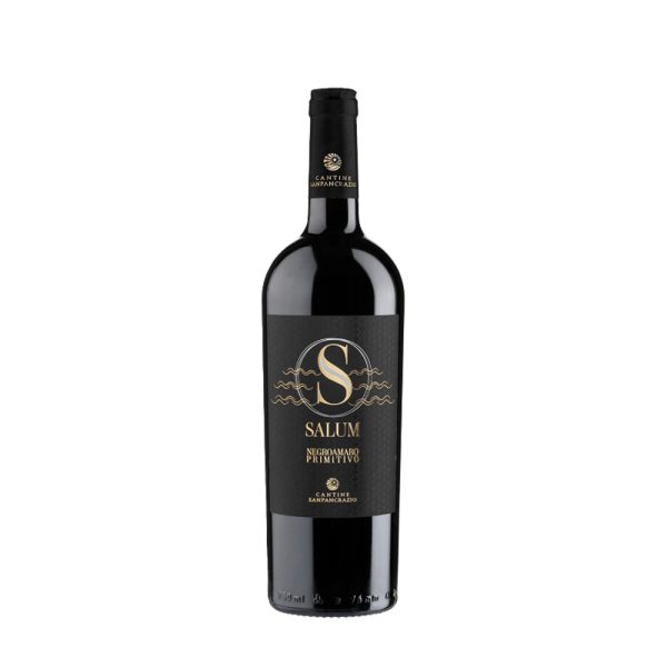 Rượu Vang Ý Salum S Limited Edition Negroamaro Primitivo 1% ABV* mang thương hiệu Salum S