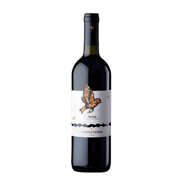 Rượu Vang Terre Passeri Merlot mang thương hiệu Cantine Pirovano