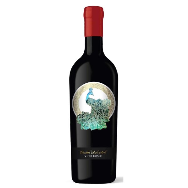 Rượu Vang Uccello Del Sole (Công Xanh) mang thương hiệu Megale Hellas SRL