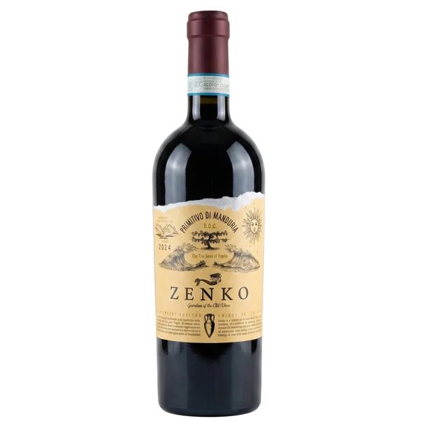 Zenko Primitivo di Manduria thuộc danh mục Rượu Vang > Rượu Vang Đỏ. Thương hiệu/nhãn: Zenko. Xuất xứ: Puglia
