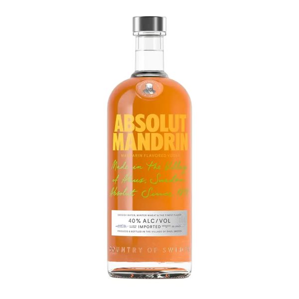 Rượu Vodka Absolut Mandrin (Cam)