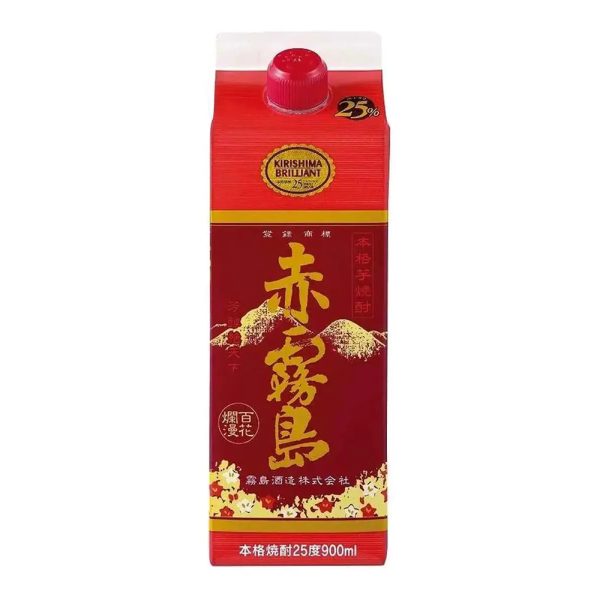 Shochu Pack Aka Kirishima Imo 900ml